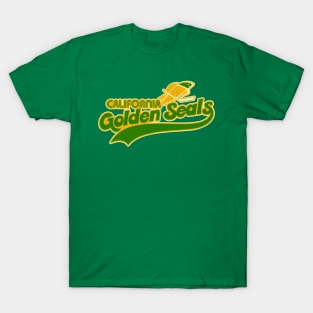 Defunct California Golden Seals Hockey Team T-Shirt